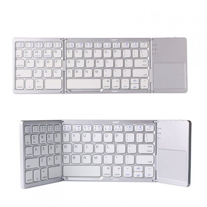 Foldable Bluetooth Keyboard with Touchpad