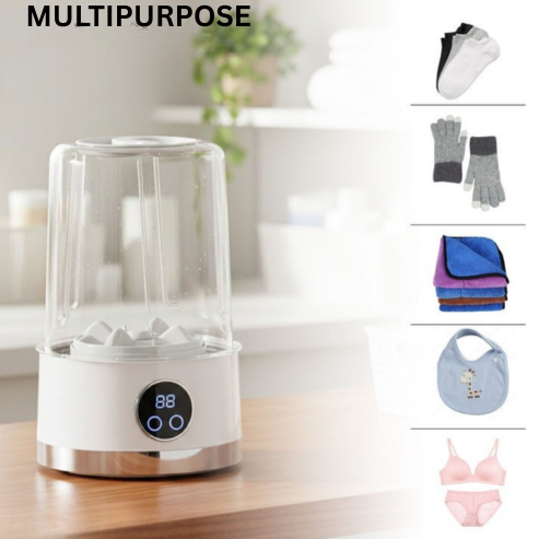 Mini Smart Washer™ – Portable Cordless Washing Machine