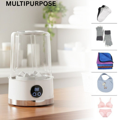 Mini Smart Washer™ – Portable Cordless Washing Machine
