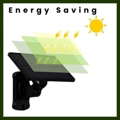TRIPLE LED SOLAR WALL LIGHT