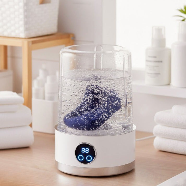 Mini Smart Washer™ – Portable Cordless Washing Machine