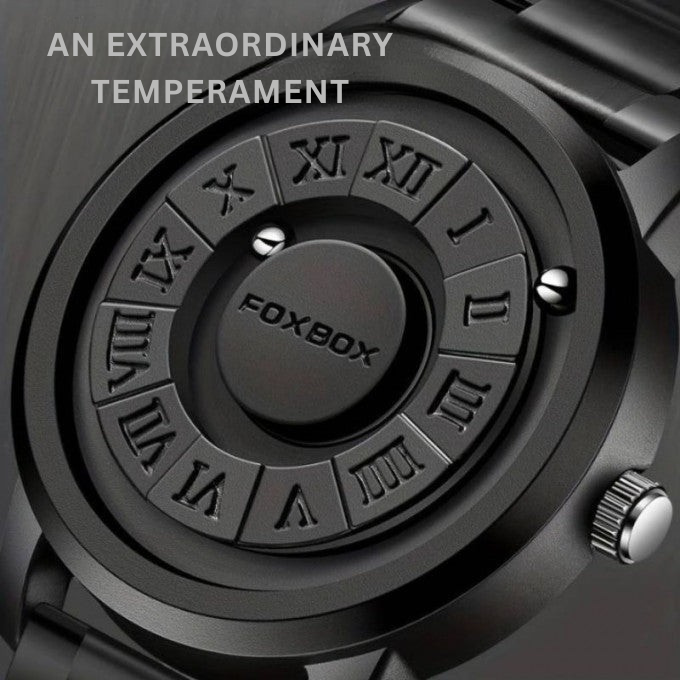 Waterproof Rotating Magnetic Bead Watch