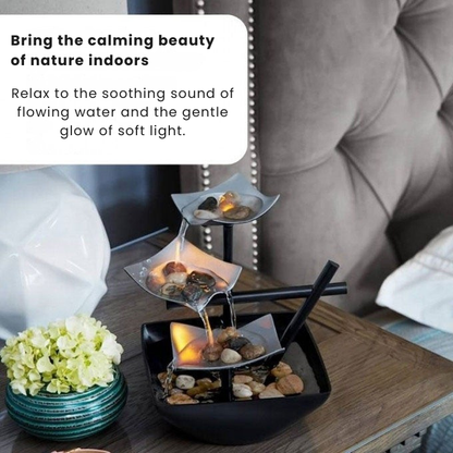 Electric decorative running water fountain