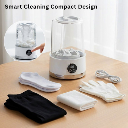 Mini Smart Washer™ – Portable Cordless Washing Machine