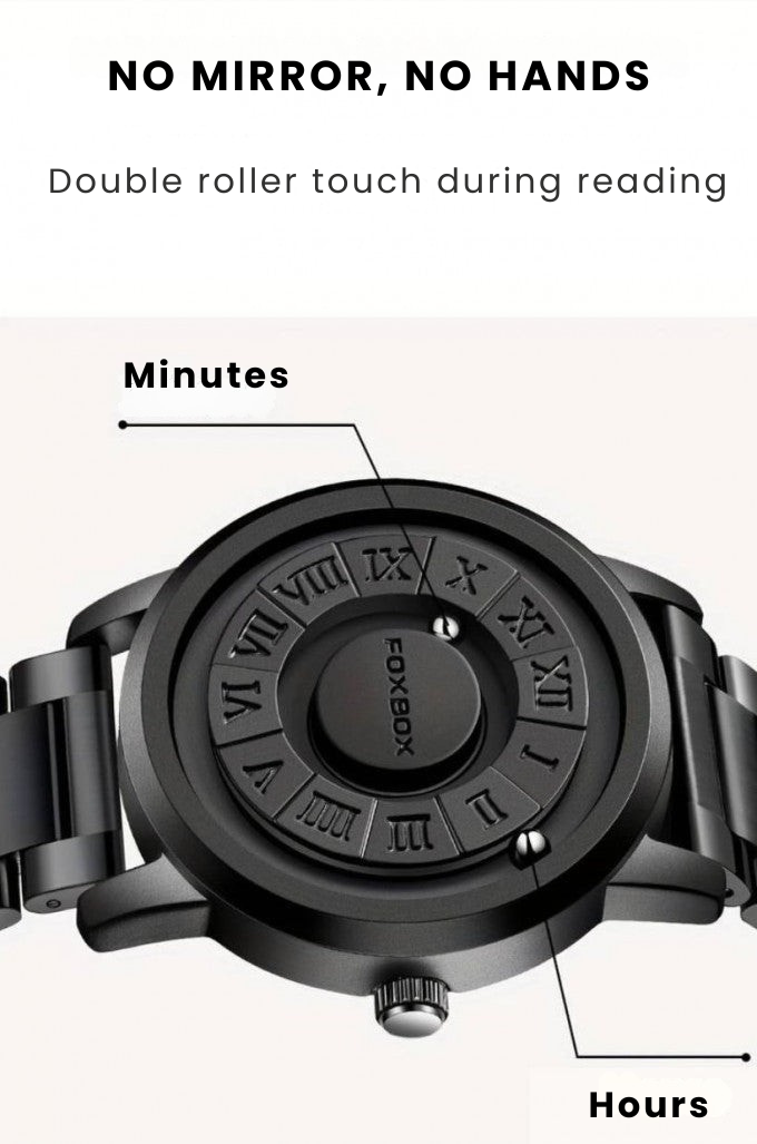 Waterproof Rotating Magnetic Bead Watch