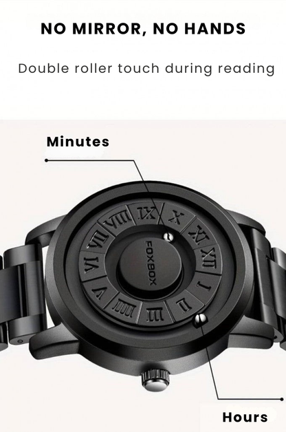 Waterproof Rotating Magnetic Bead Watch