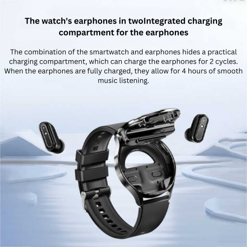 X10 Smartwatch with Wireless Earbuds