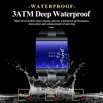 Square Men’s Watch – Stylish, Modern, and Water-Resistant