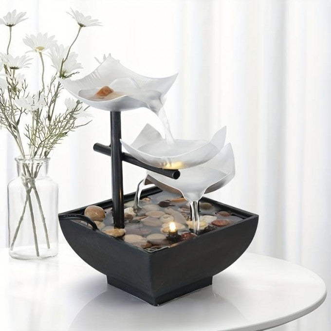 Electric decorative running water fountain