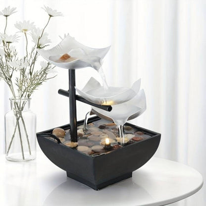 Electric decorative running water fountain