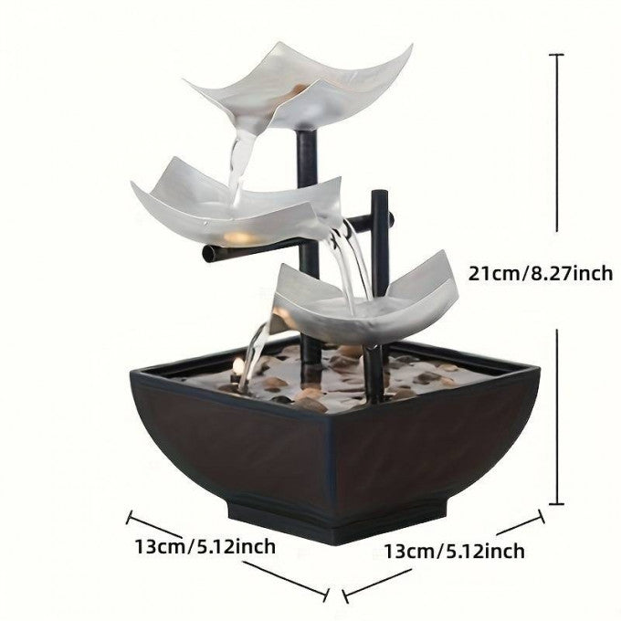 Electric decorative running water fountain