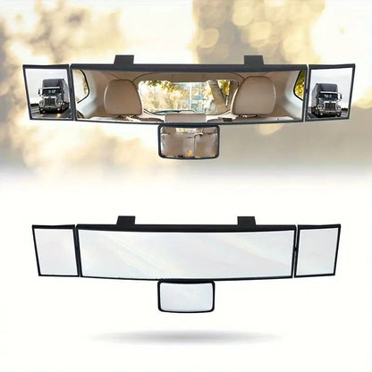 Adjustable Foldable Panoramic Rearview Mirror