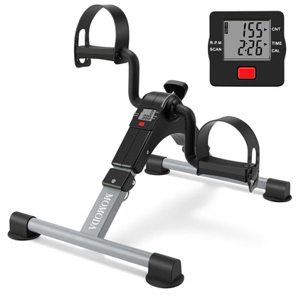 Adjustable Mini Pedal Exercise Bike with Digital Display